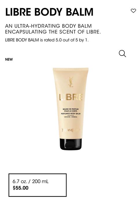 libre full body balm.